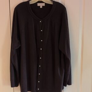 Carolyn Taylor Woman Brown Cardigan